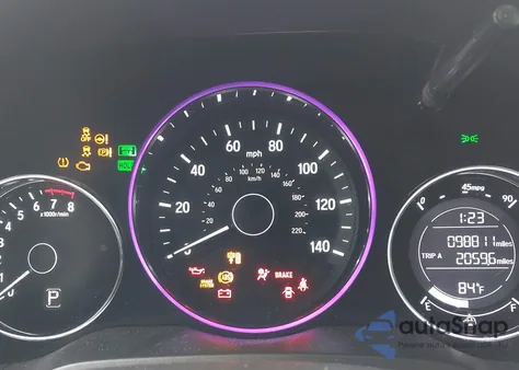 2016 Honda Hr-V Lx из США, поврежденный, VIN 3CZRU5H3XGM725498